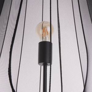 Staande lamp AMAL ijzer/polyester - 1 lichtbron - Zwart