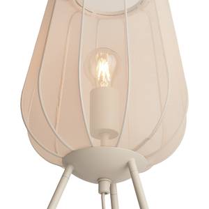 Lampada da tavolo AMAL Ferro / Poliestere - 1 punto luce - Beige