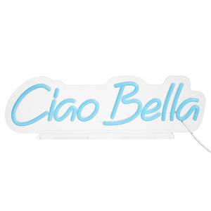 LED-Leuchte NEON VIBES Ciao Bella Acryl - Hellblau
