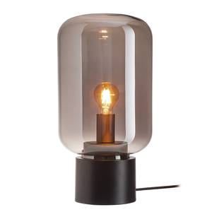 Lampe RUNA Fer / Verre - 1 ampoule - Noir
