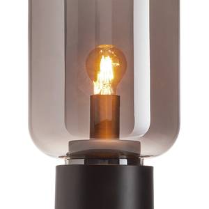 Lampe RUNA Fer / Verre - 1 ampoule - Noir