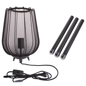 Lampe AMAL Fer / Polyester - 1 ampoule - Noir