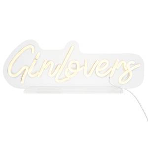 LED-Leuchte NEON VIBES GinLovers Acryl - Weiß
