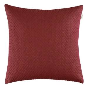 Federa per cuscino Harp Structure Poliestere - Rosso scuro - 45 x 45 cm