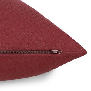 Federa per cuscino Harp Structure Poliestere - Rosso scuro - 45 x 45 cm