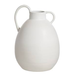 Vase LENA avec anse Terracotta - Crème