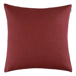 Housse de coussin Harp Structure Polyester - Rouge foncé - 60 x 60 cm