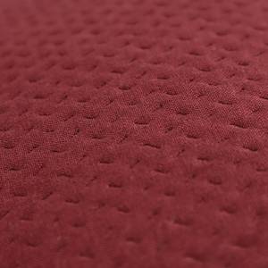 Federa per cuscino Harp Structure Poliestere - Rosso scuro - 60 x 60 cm