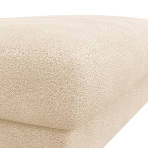 Polsterhocker Layaa Bouclé Stoff Bony: Beige