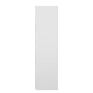 Drehtürenschrank Luxby Glas - Weiß - Breite: 250 cm