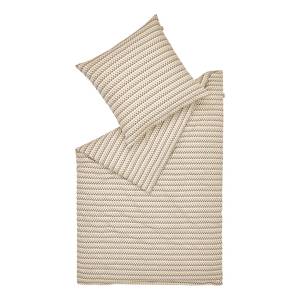 Parure de lit flanelle de coton Nordic Coton - Gris - 155 x 220 cm + oreiller 80 x 80 cm