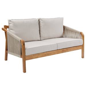 Outdoor-Sofa ROPE ISLAND FSC®-zertifiziertes Akazienholz / Polypropylen / Polyester - Taupe
