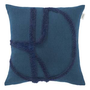 Housse de coussin Join Polyester / Coton - Bleu