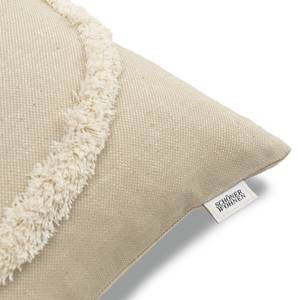 Housse de coussin Join Polyester / Coton - Sable