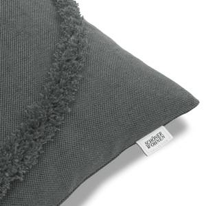 Housse de coussin Join Polyester / Coton - Gris