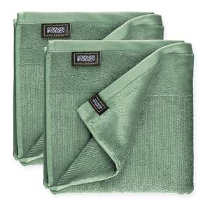 Asciugamano Sense Cotone - Verde - Set da 2 - Verde - Set da 2