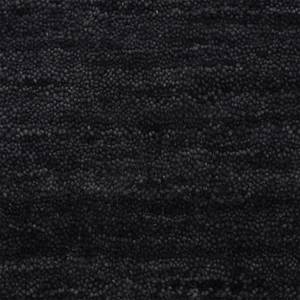 Tapis de couloir Gabbeh Uni Noir - 75 x 200 cm