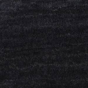 Tapis en laine Gabbeh Uni Noir - 140 x 200 cm