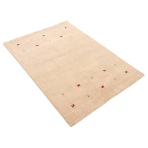 Wollteppich Gabbeh Uni Wolle - Beige - 200 x 290 cm