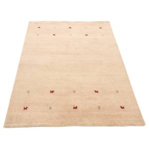 Wollteppich Gabbeh Uni Wolle - Beige - 200 x 290 cm