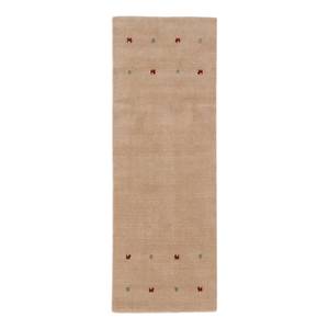 Passatoia Gabbeh Uni lana - Beige - 75 x 200 cm