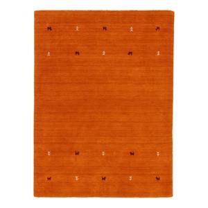 Tapis en laine Gabbeh Uni Orange - 120 x 170 cm