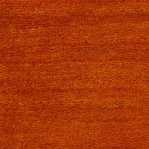 Tapis de couloir Gabbeh Uni Orange - 75 x 240 cm