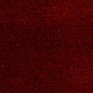 Wollteppich Gabbeh Uni Rund Wolle - Rot - 150 x 150 cm
