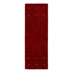 Loper Gabbeh Uni wol - Rood - 75 x 240 cm