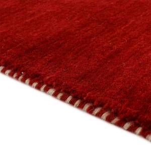 Loper Gabbeh Uni wol - Rood - 75 x 240 cm