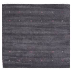 Tapis en laine Gabbeh Uni carré Gris - 200 x 200 cm