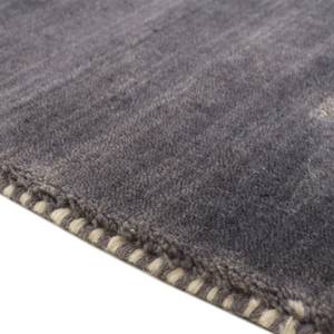 Tapis en laine Gabbeh Uni carré Gris - 200 x 200 cm