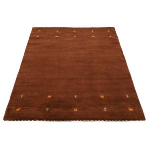 Tapis en laine Gabbeh Uni Marron - 140 x 200 cm