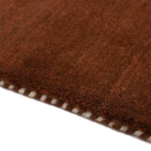 Tapis en laine Gabbeh Uni Marron - 60 x 90 cm