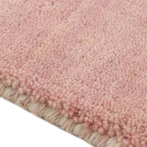 Wollen vloerkleed Gabbeh Uni wol - Roze - 200 x 290 cm