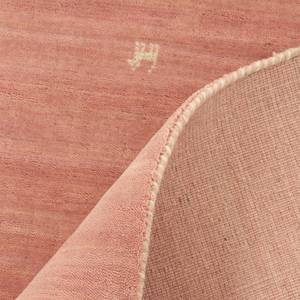 Tapis en laine Gabbeh Uni carré Rose foncé - 150 x 150 cm