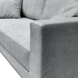 3-Sitzer Sofa Grety mit Wechselbezug Webstoff Stormy: Hellgrau