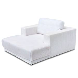 Housse amovible Grety pour fauteuil XXL Tissu Stormy: Crème