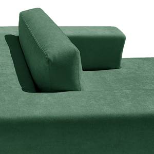 XXL-fauteuil Grety met extra hoes Geweven stof Stormy: Groen