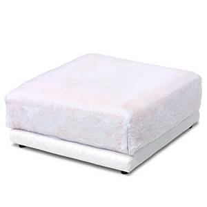 Housse amovible Grety pour repose-pieds Tissu Stormy: Beige