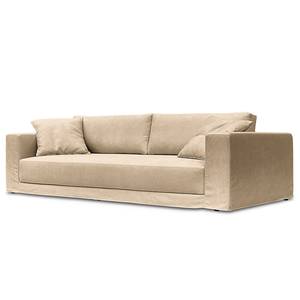 Big-Sofa Grety mit Wechselbezug Webstoff Stormy: Beige