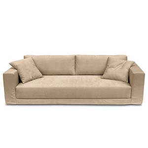 Big-Sofa Grety mit Wechselbezug Webstoff Stormy: Beige