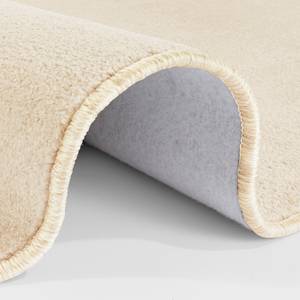 Teppich Nasty Typ B Polypropylen / Fleece - Creme - Durchmesser: 133 cm