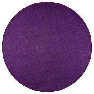 Teppich Nasty Typ B Polypropylen / Fleece - Violett - Durchmesser: 133 cm