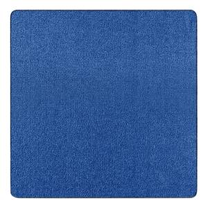 Teppich Nasty Typ A Polypropylen / Fleece - Blau - 200 x 200 cm