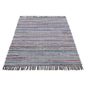 Tapis en coton Kelim Chindi Gris - 120 x 170 cm