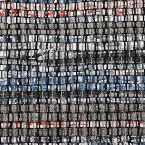 Tapis en coton Kelim Chindi Noir - 120 x 170 cm