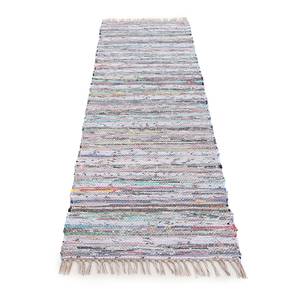 Passatoia Kelim Chindi cotone / poliestere - Beige - 75 x 200 cm