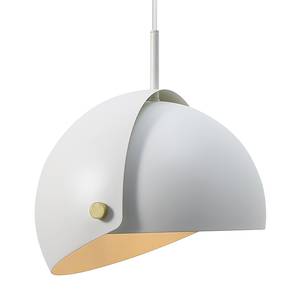 Hanglamp Align gegoten aluminium glas - 1 lichtbron - Wit