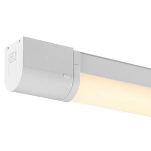 Wandlamp Malaika aluminium - 1 lichtbron - Wit - 7 x 49 cm